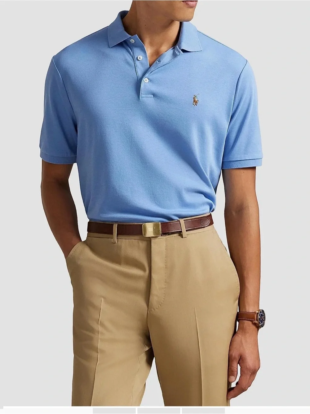 Ralph Lauren crafted pima